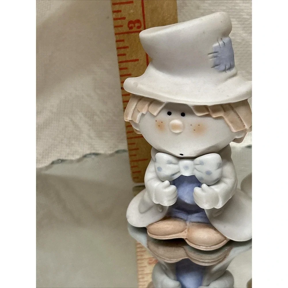 Hand Painted bumpkins bisque